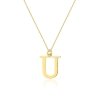 Łańcuszek złoty 585 literka P brylant 0,005ct zawieszka